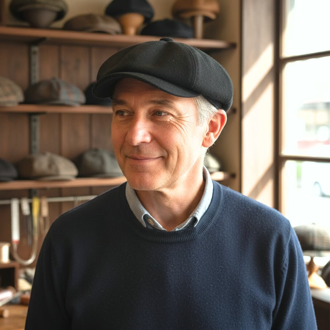 Cotton Twill Newsboy Cap | MEMPHIS