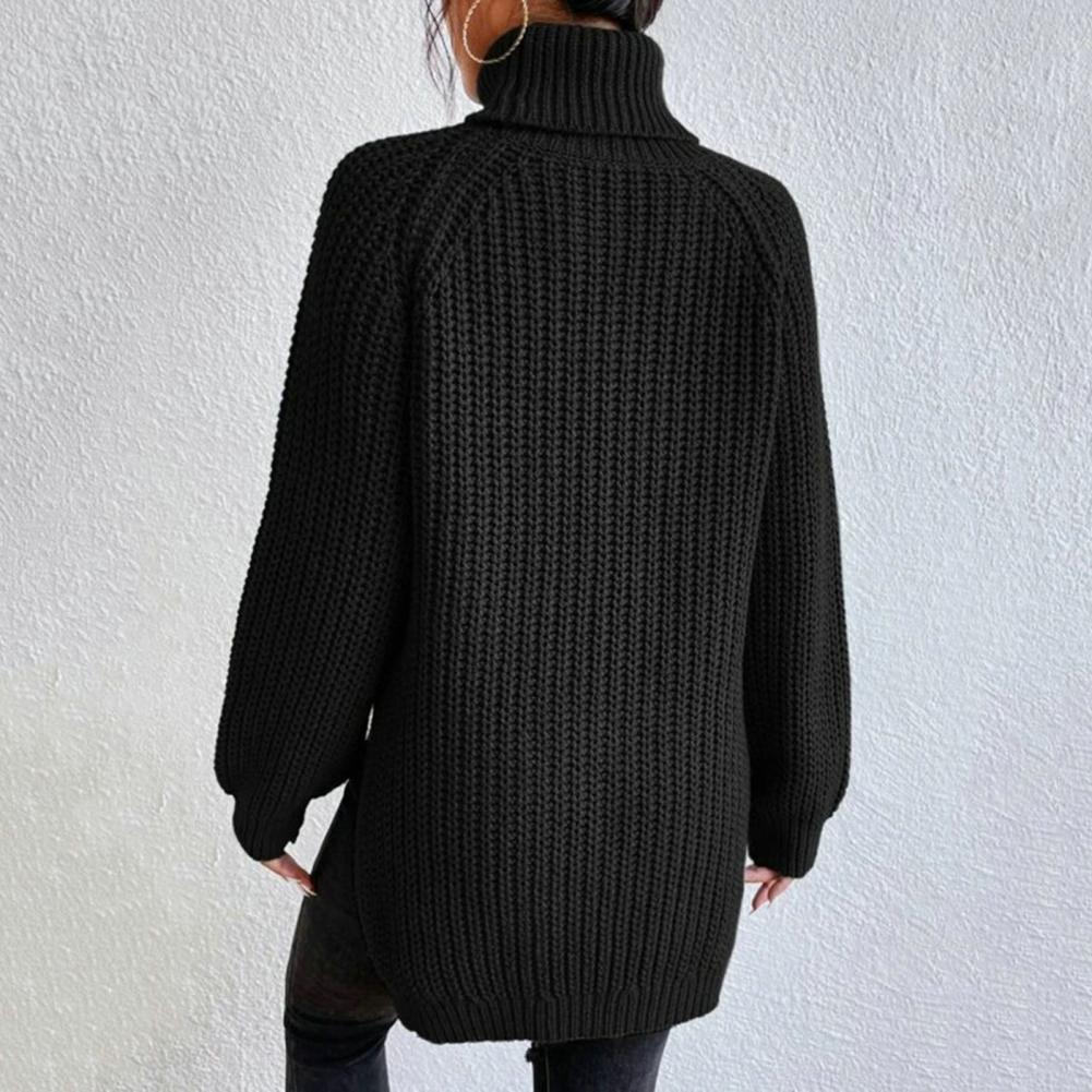 Isabelle – Cotton Ladies' Turtleneck for Winter
