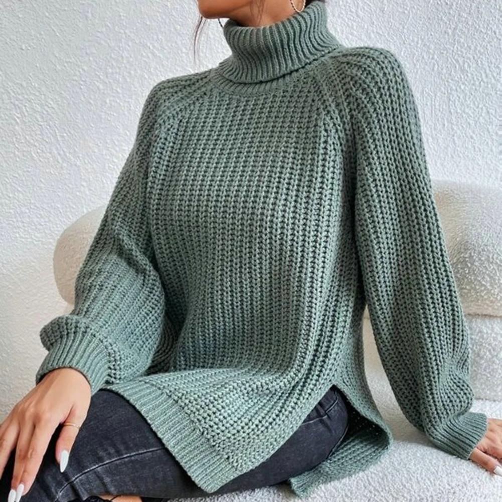 Isabelle – Cotton Ladies' Turtleneck for Winter