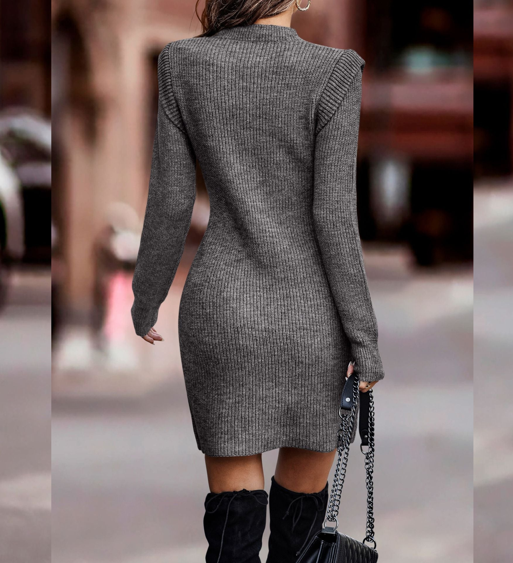 Campbell™™ | Elegant Casual Sweater Dress
