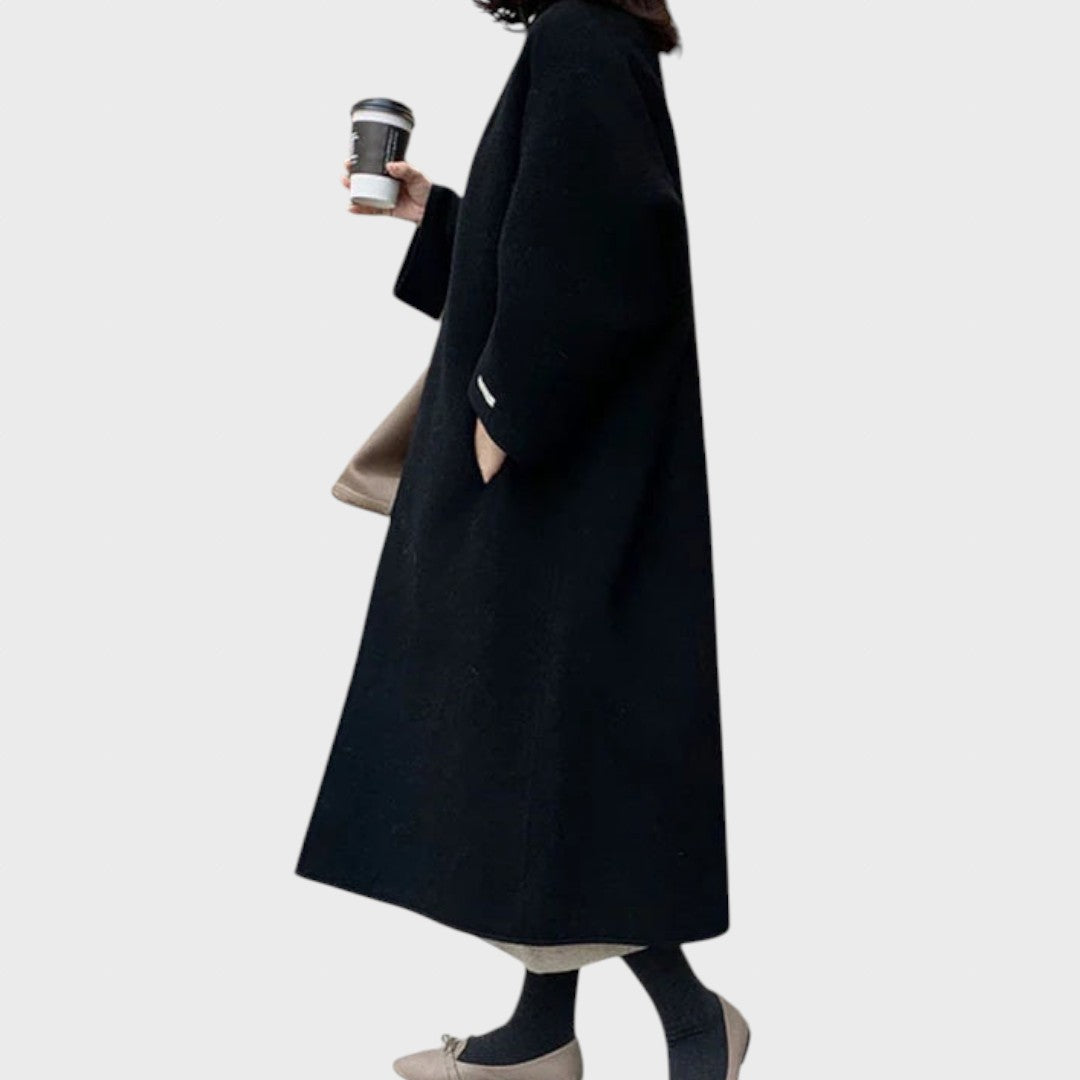 Campbell™ | Elegant Long Wool Coat
