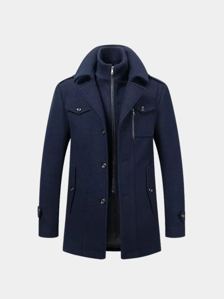 Aristocratic Wool Coat - Viretti