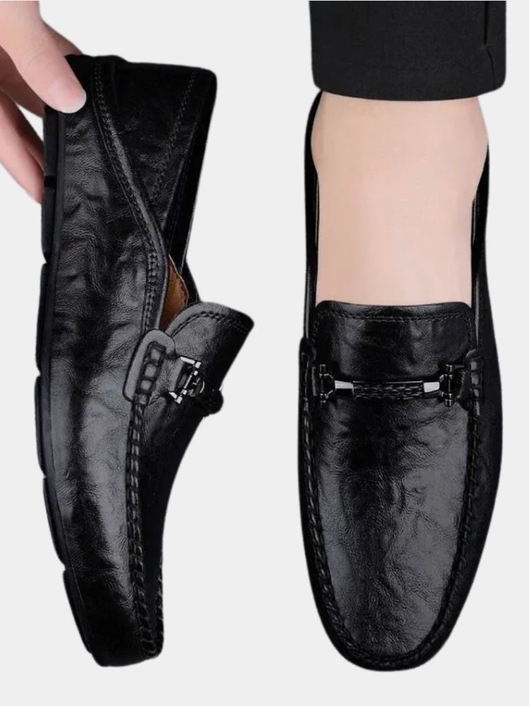 Belgravia Leather Loafers - Viretti