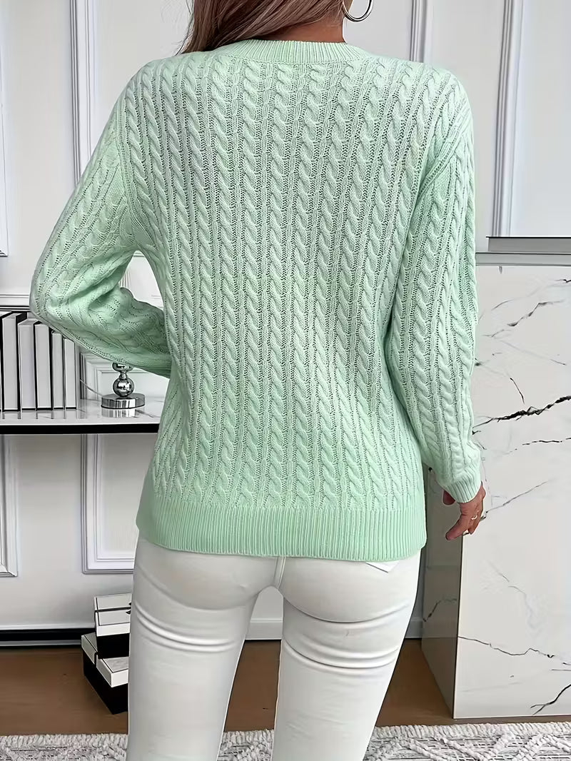 Aria™ | Soft Knit Minimal Sweater