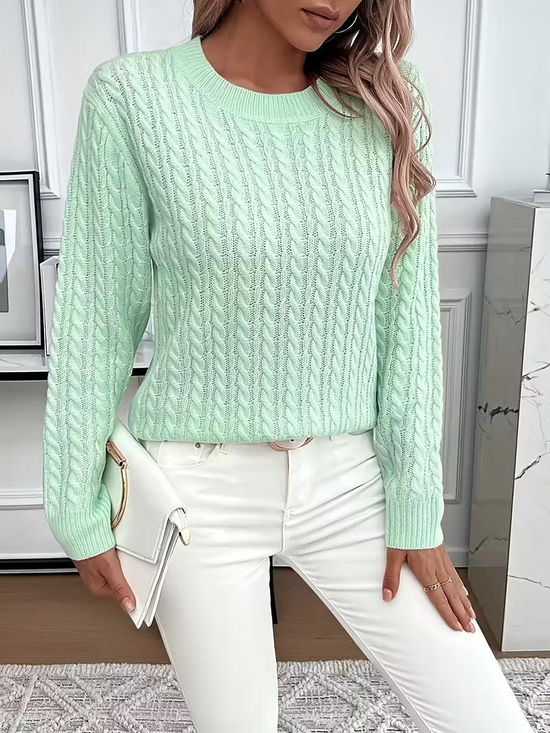 Aria™ | Soft Knit Minimal Sweater