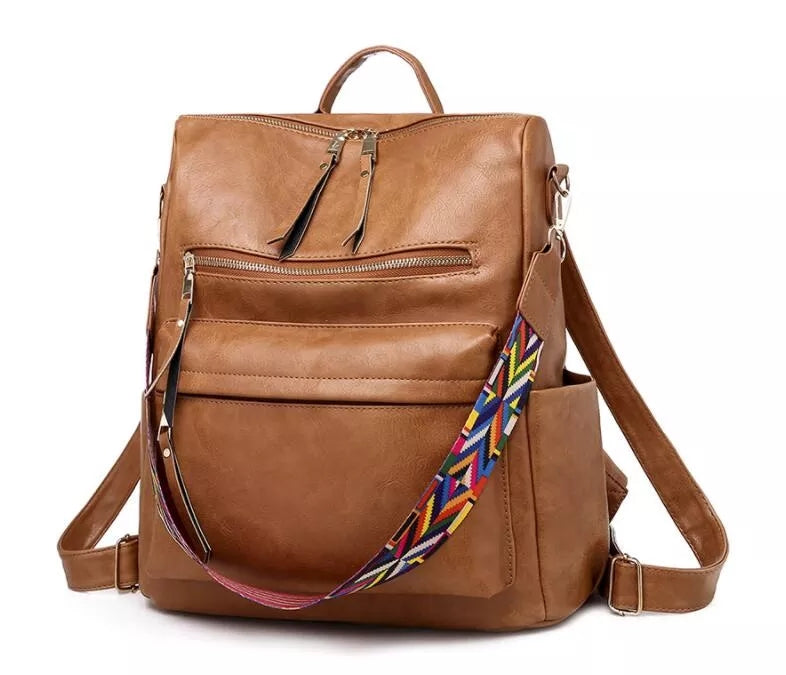 Laluna® | Stylish Leather Backpack