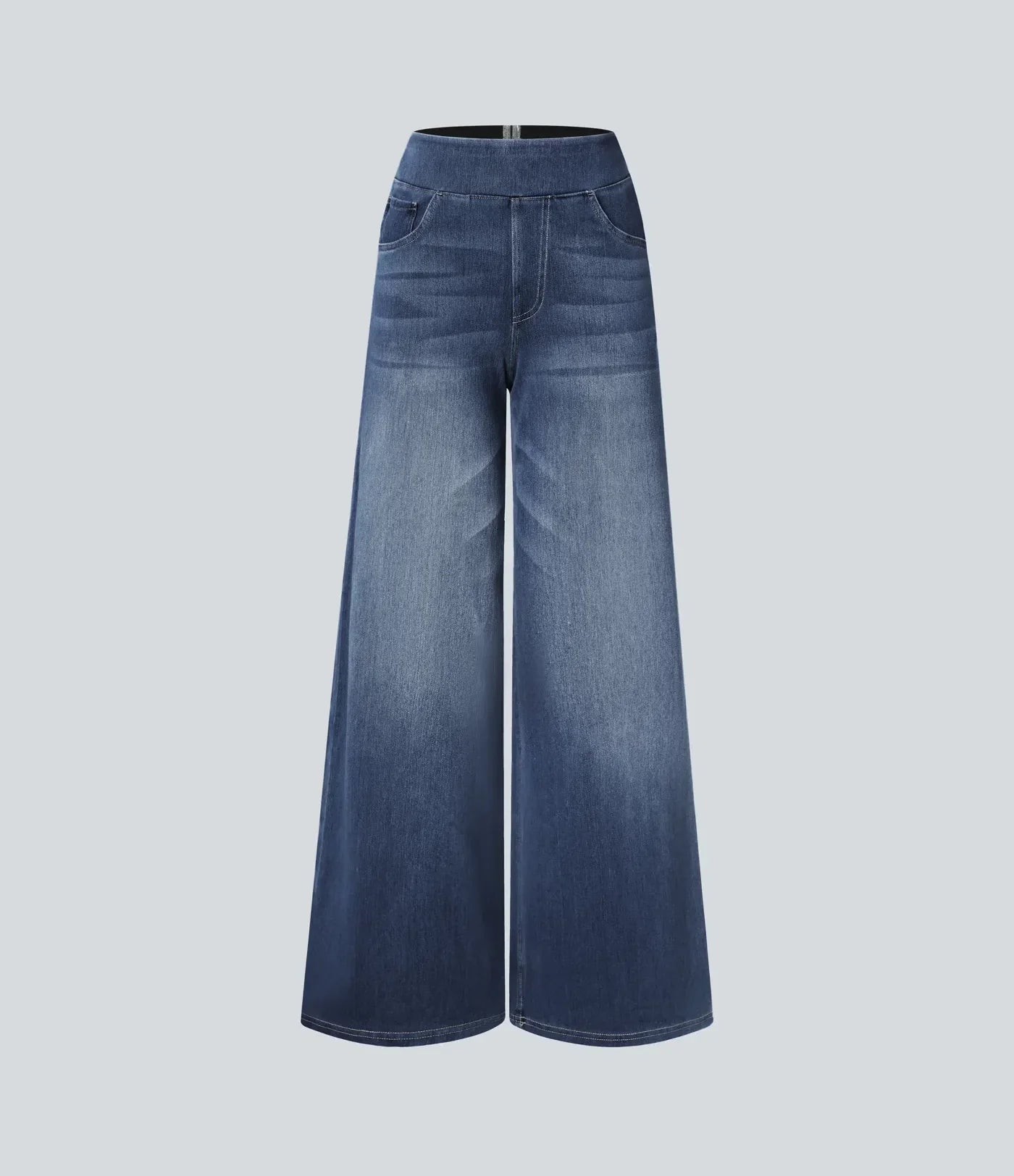 Eva - High-Waisted Stretch Trousers