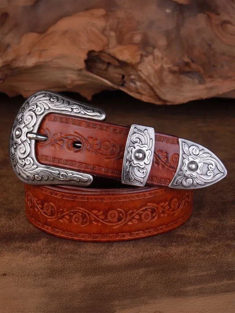 Elegant Leather Belt - Viretti