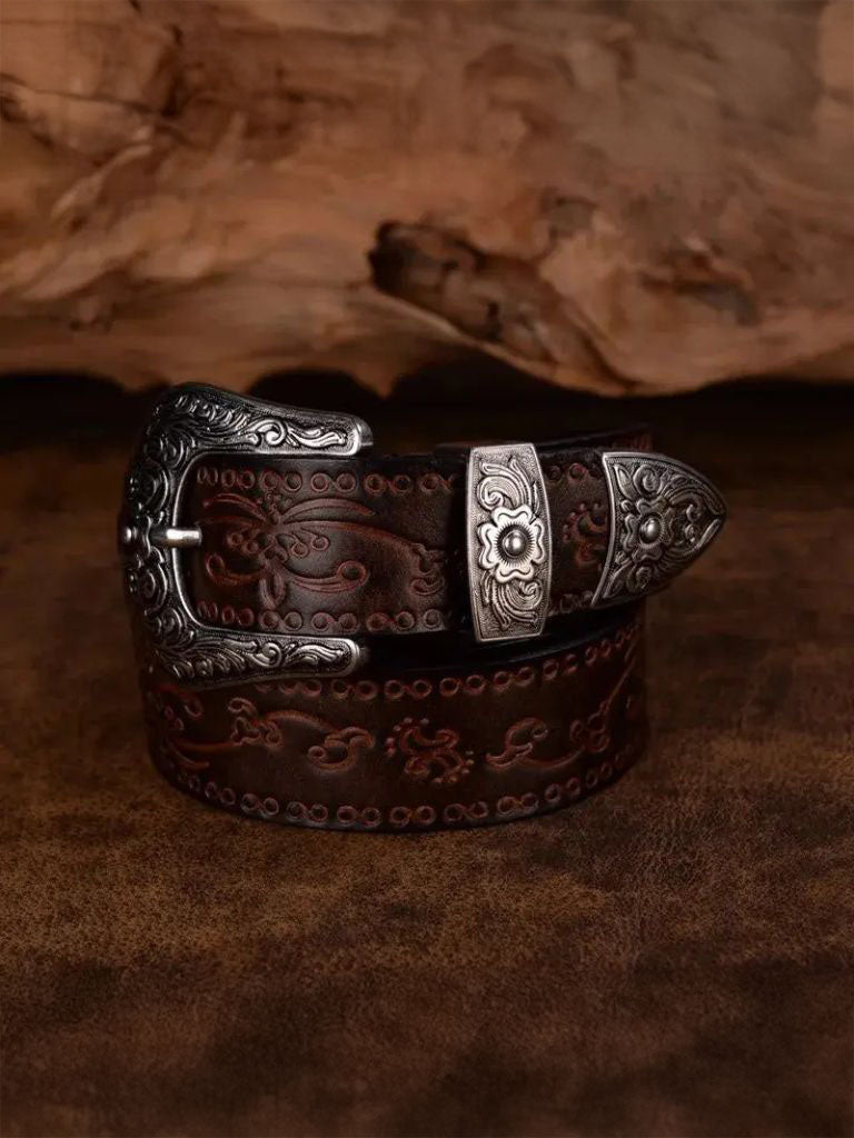 Elegant Leather Belt - Viretti