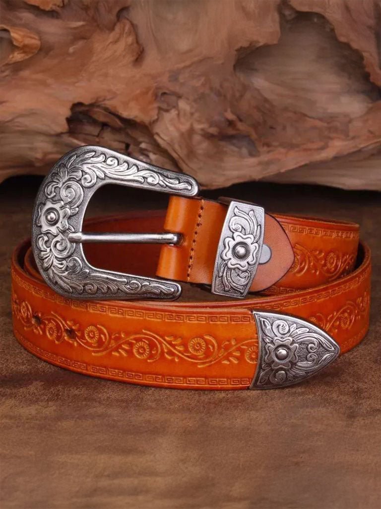 Elegant Leather Belt - Viretti