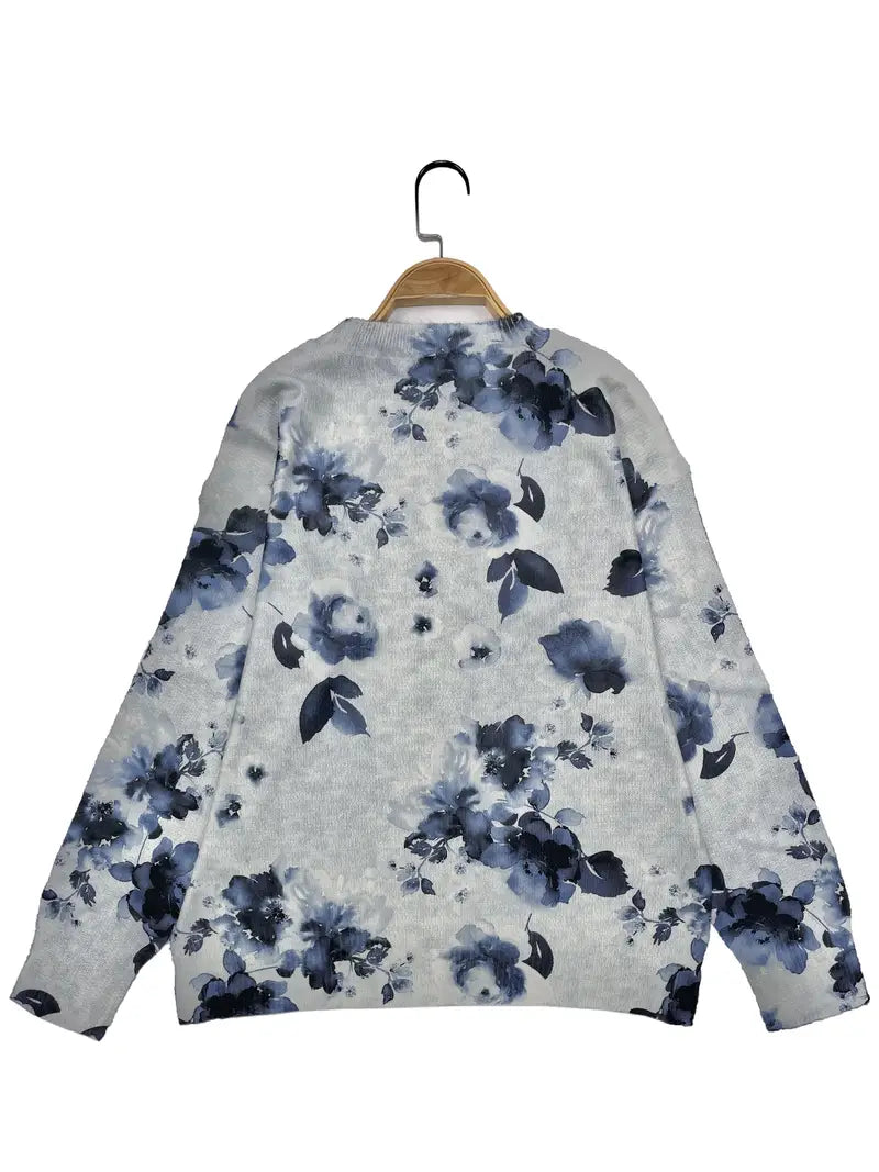 Talbot | Midnight Blossom Sweater