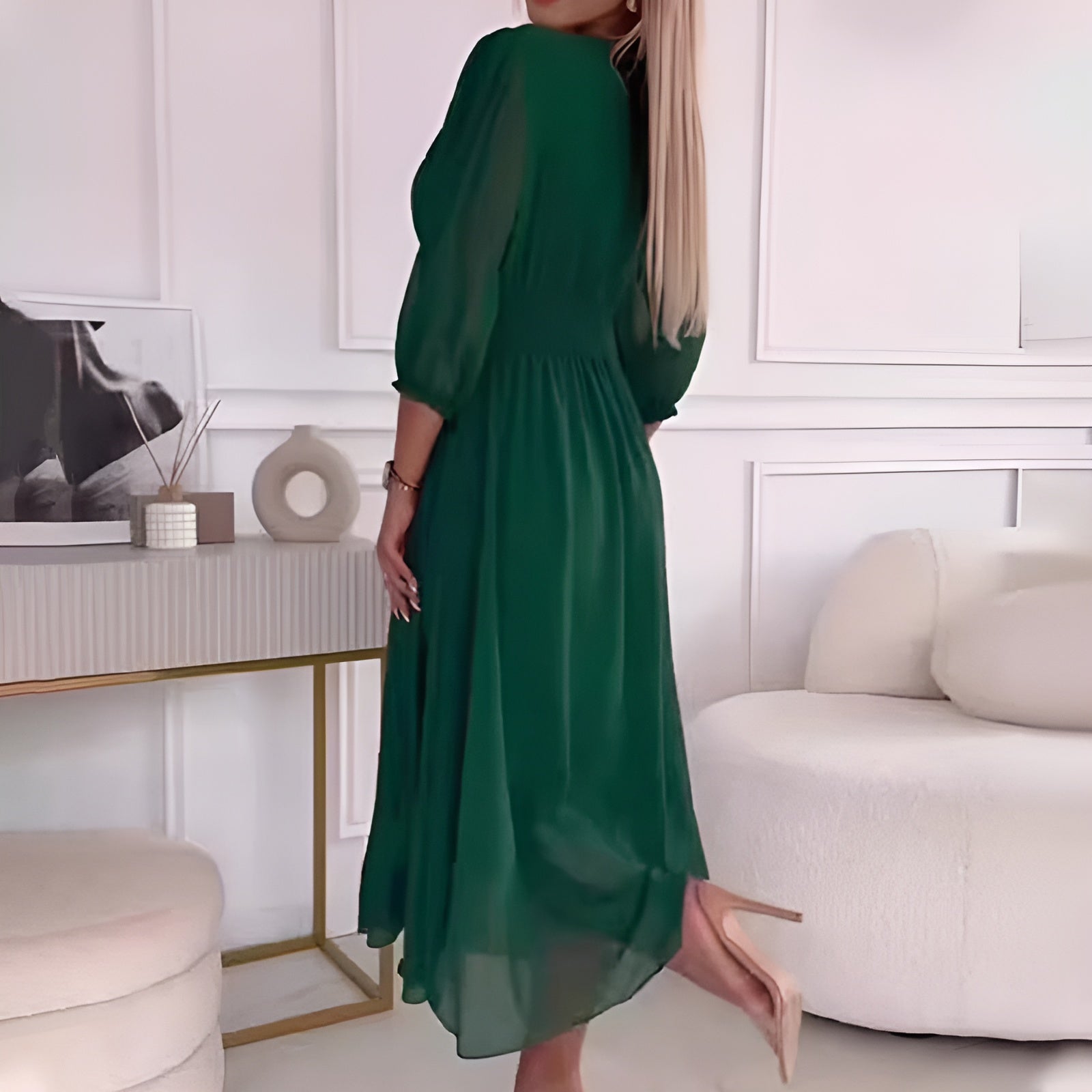 Lumiere | Light Silky Chiffon Dress