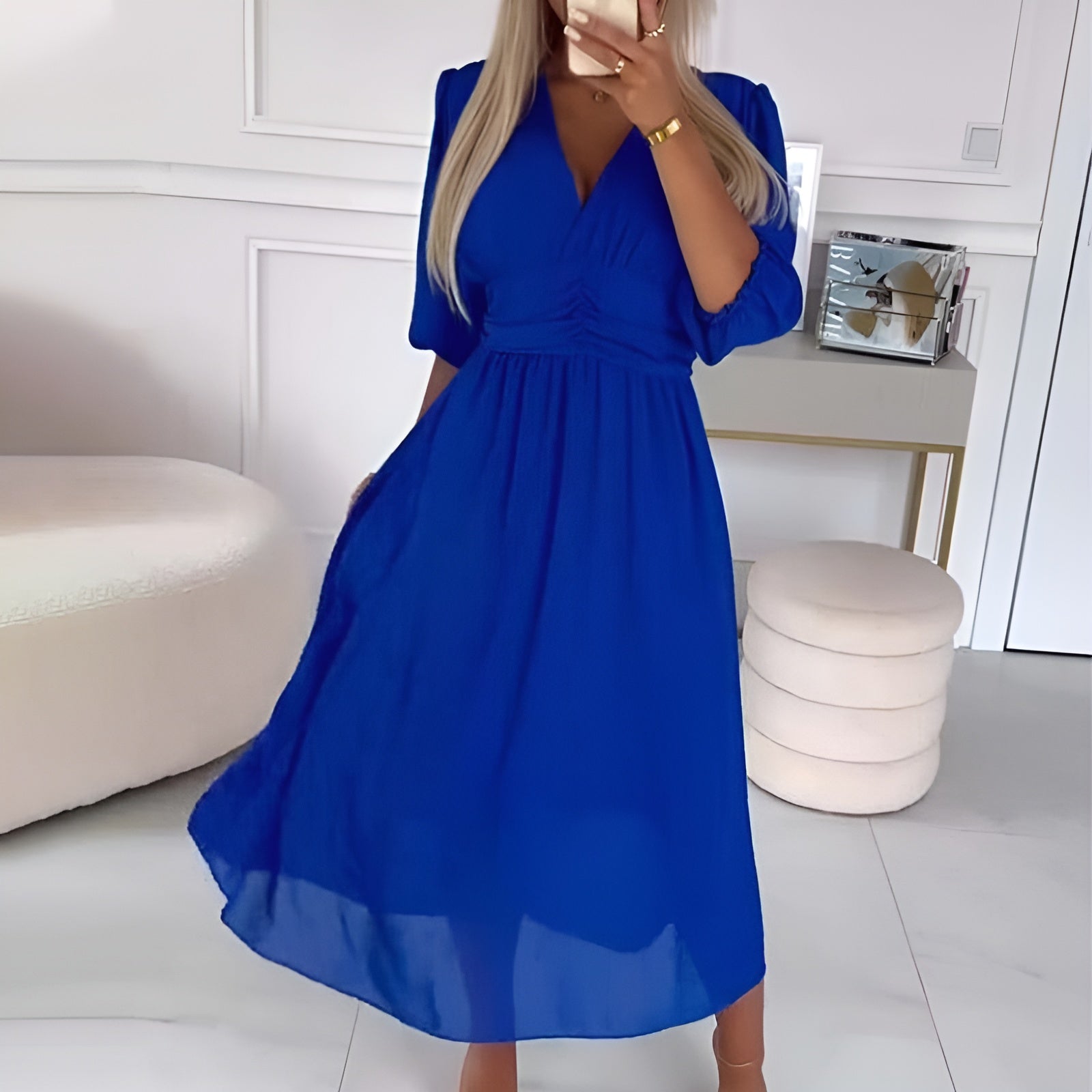 Lumiere | Light Silky Chiffon Dress