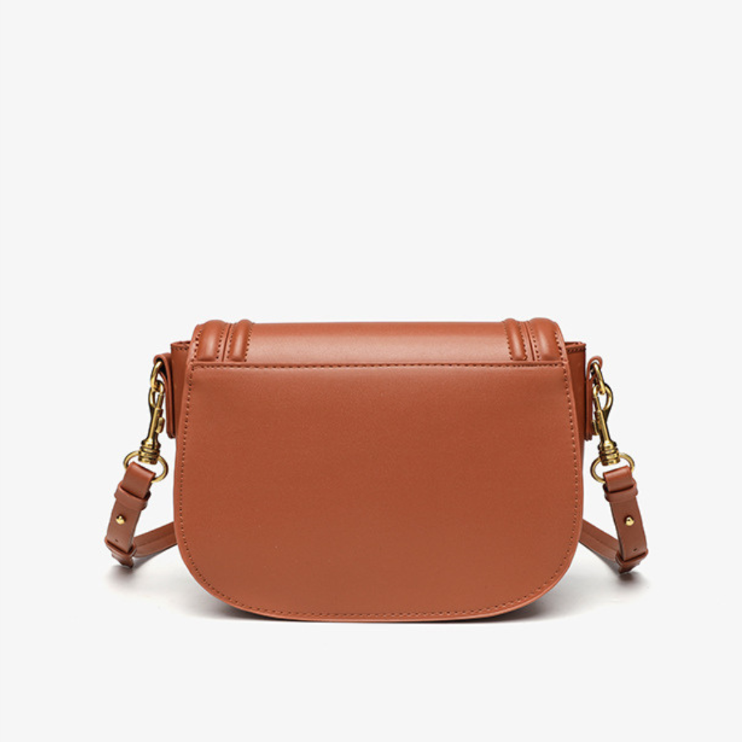 MARTA™ | LEATHER BAG WITH DOUBLE STRAP