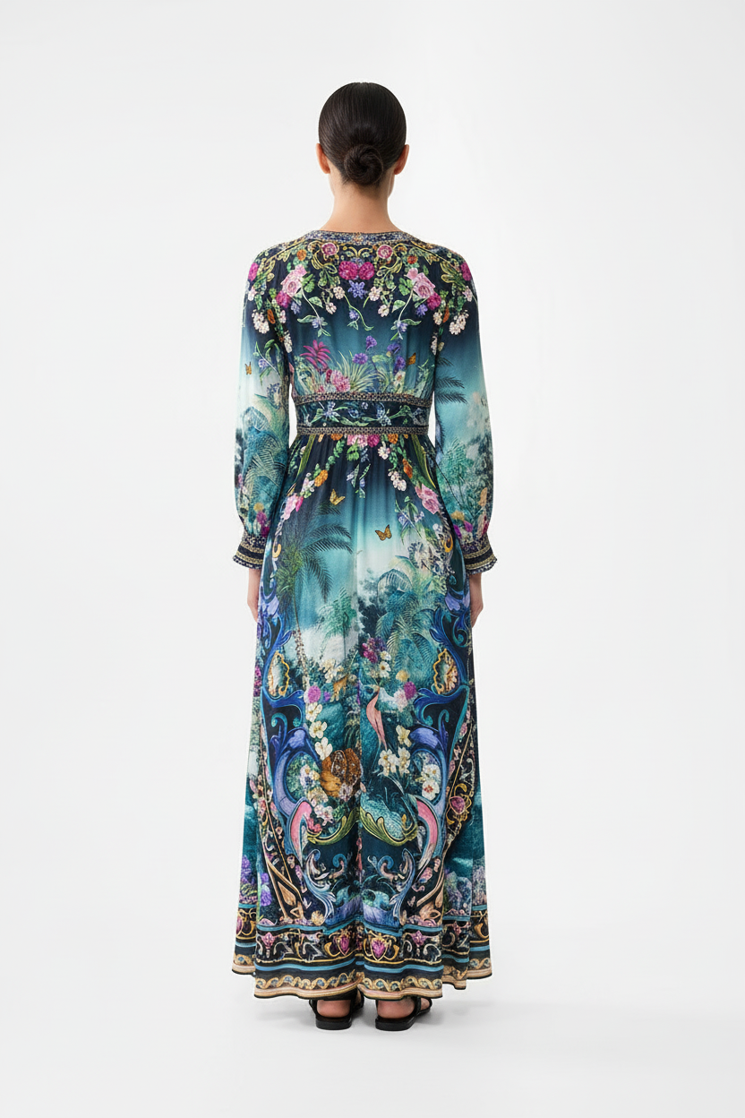 Campbell™ | Enchanted Jungle Luxe Maxi Dress