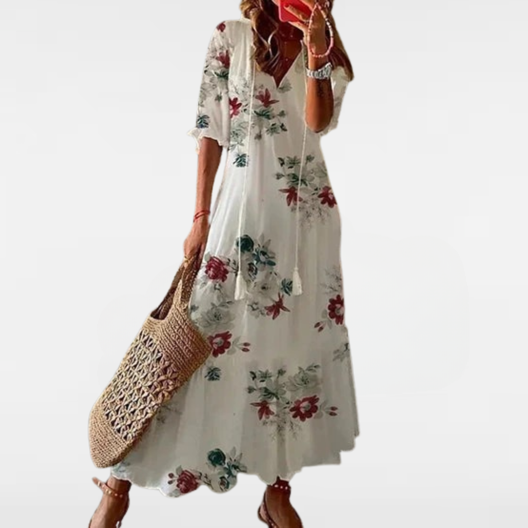 SHAINE | LOOSE BOHEMIAN DRESS 