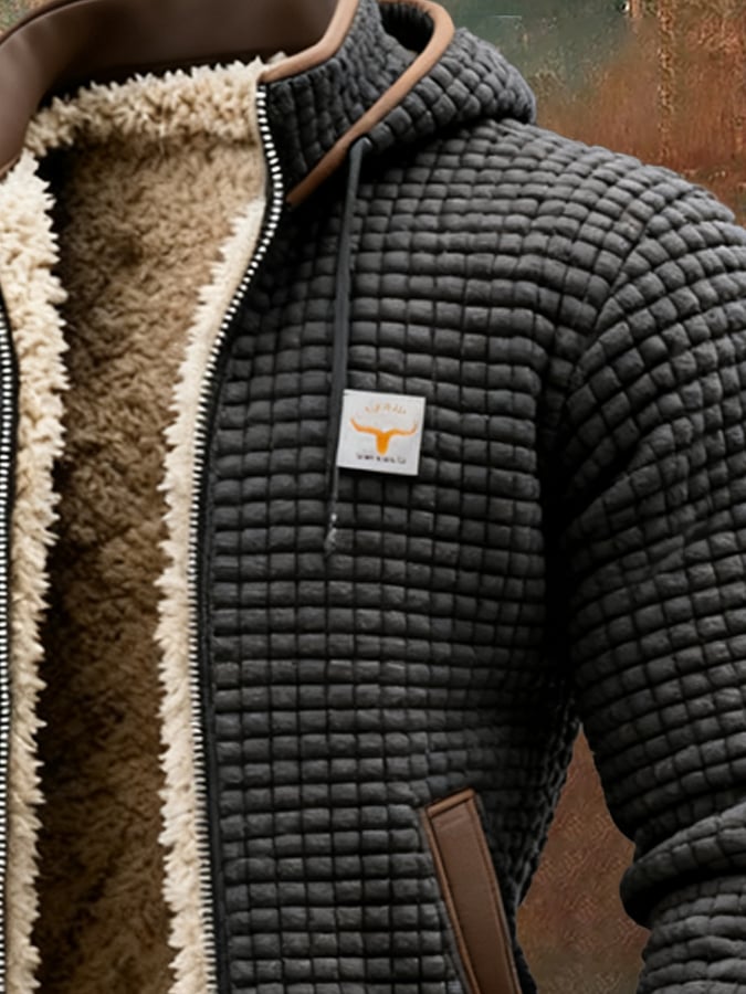 TYMON™ | ELEGANT QUILTED JACKET WITH A CLOSED COLLAR