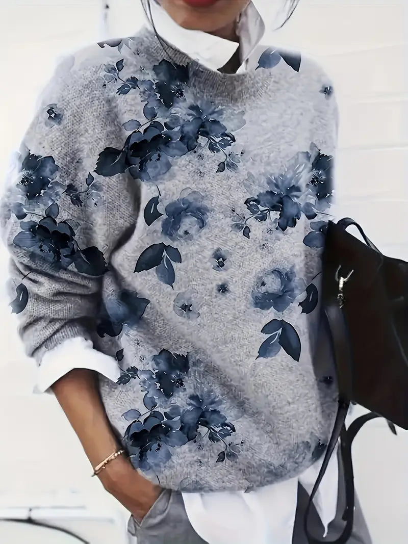Talbot | Midnight Blossom Sweater