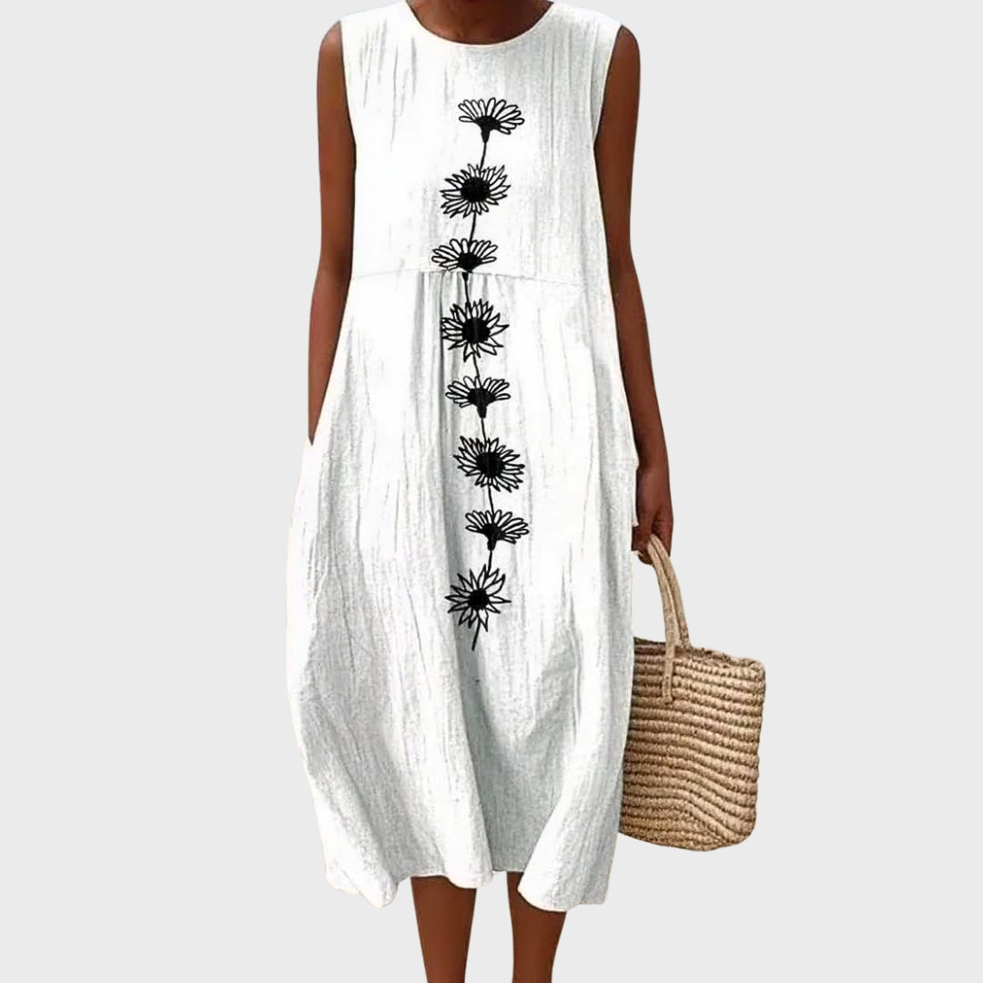 Liliana | Casual Loose Floral Dress 