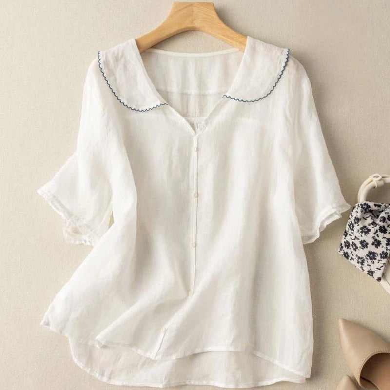 KENDRA | ELEGANT COMFORT BLOUSE 