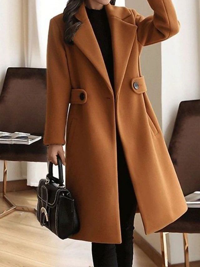 Campbell™ | Elegant Long Wool Coat