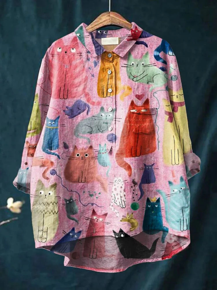 Uluru™ - Cat Art Shirt 