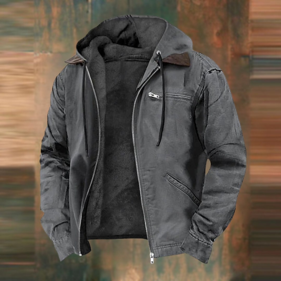 LUIS™ - HOODED ZIP-UP JACKET 