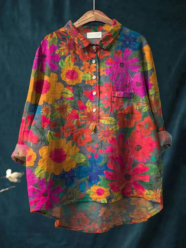 Violet™ - Plant Art Shirt 