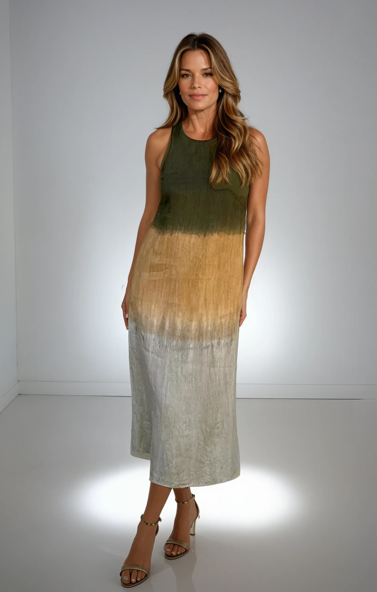 MAYA | SUNSET OMBRÉ MAXI DRESS 