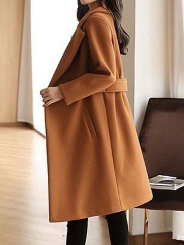 Campbell™ | Elegant Long Wool Coat