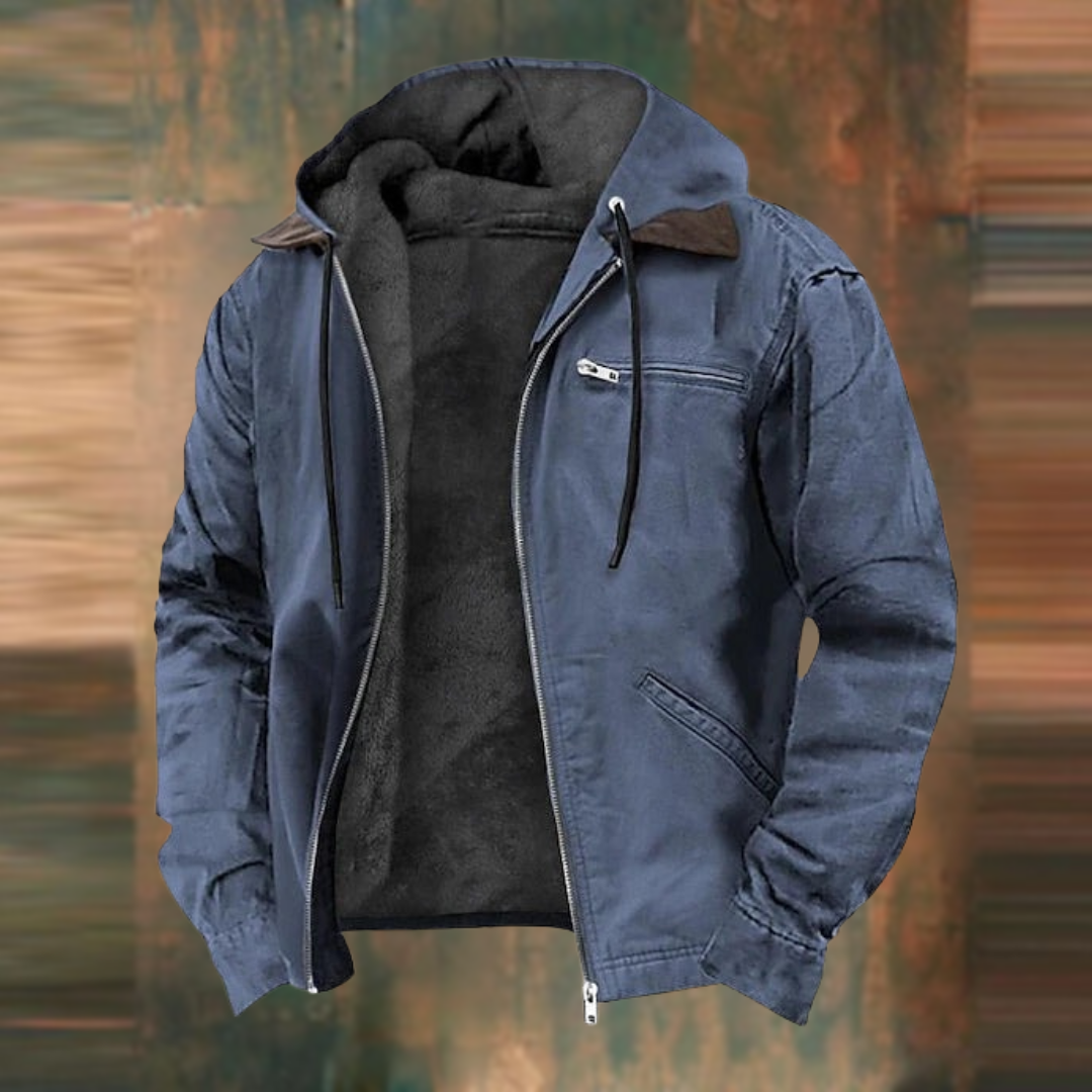 LUIS™ - HOODED ZIP-UP JACKET 