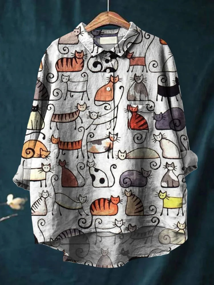 Uluru™ - Cat Art Shirt 
