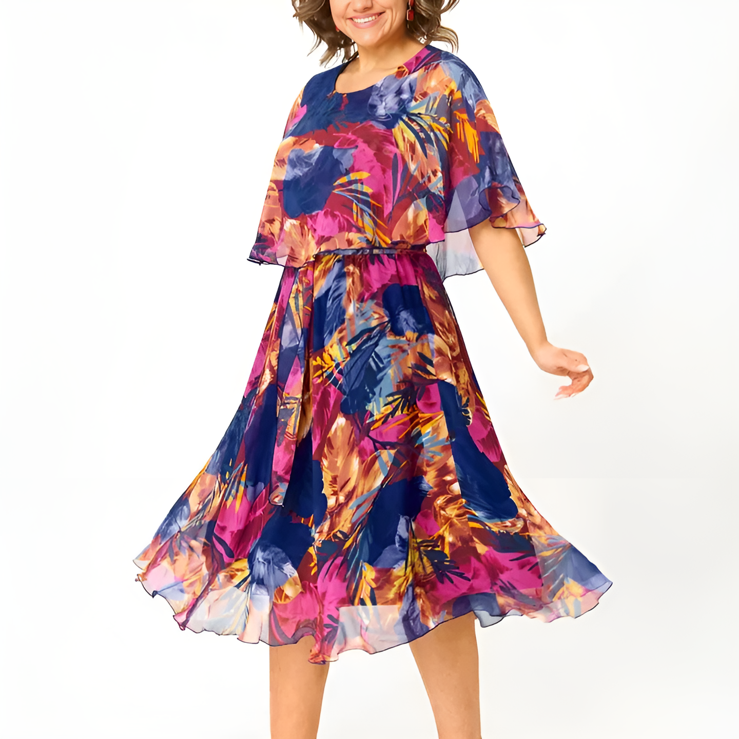 JOANNE | PLUS SIZE SUMMER DRESS 