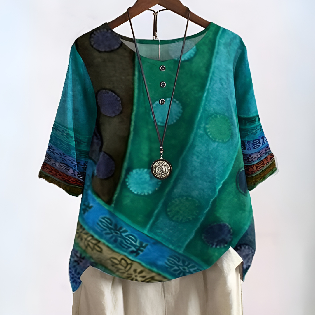 BEA | LOOSE BOHEMIAN BLOUSE 