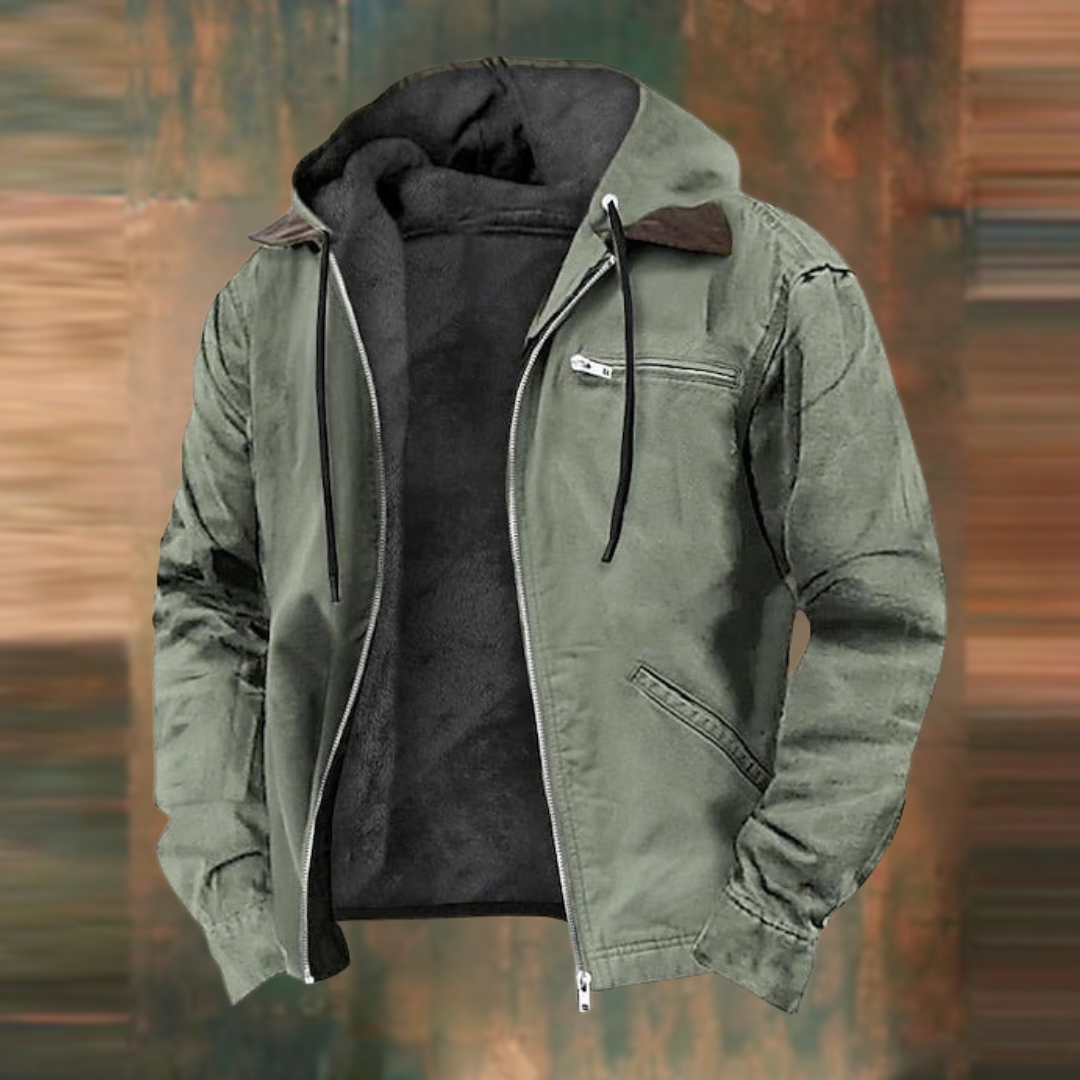 LUIS™ - HOODED ZIP-UP JACKET 