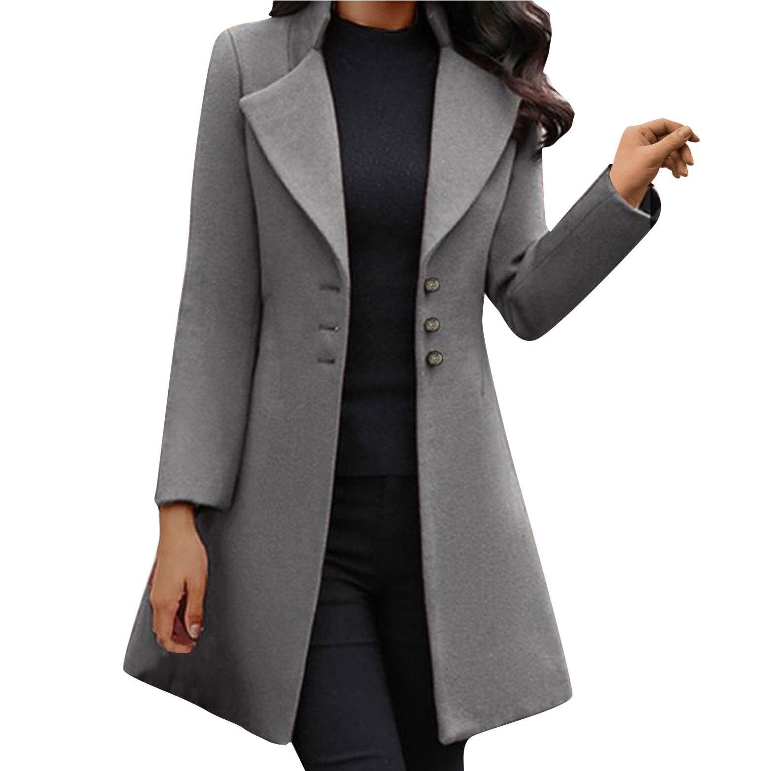 FREYA™ - ITALIAN LONG SLEEVE COAT