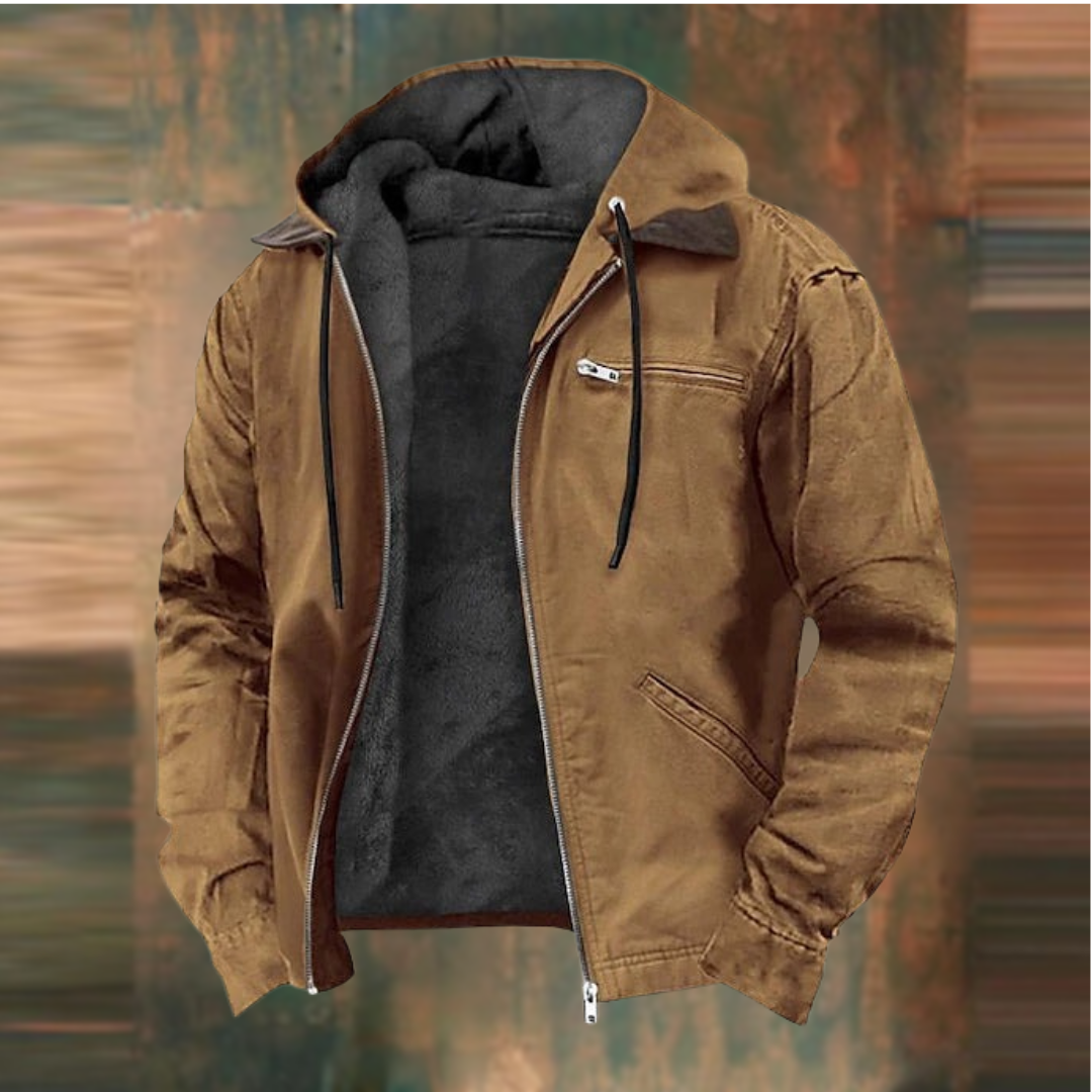 LUIS™ - HOODED ZIP-UP JACKET 