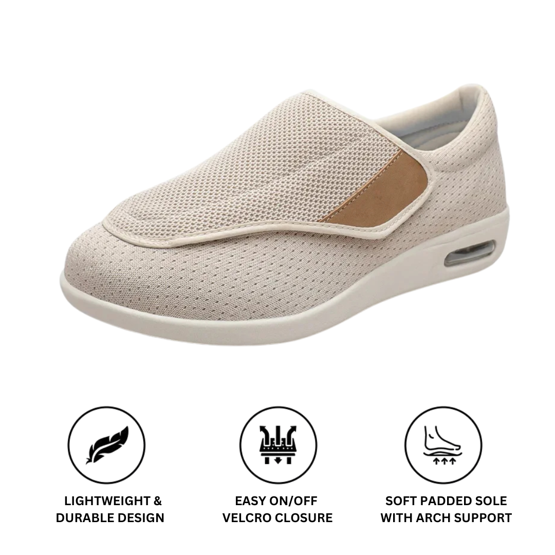 WideEase™ - ORTHOPEDIC SHOE WITH ADJUSTABLE CLOSURE - UNISEX 