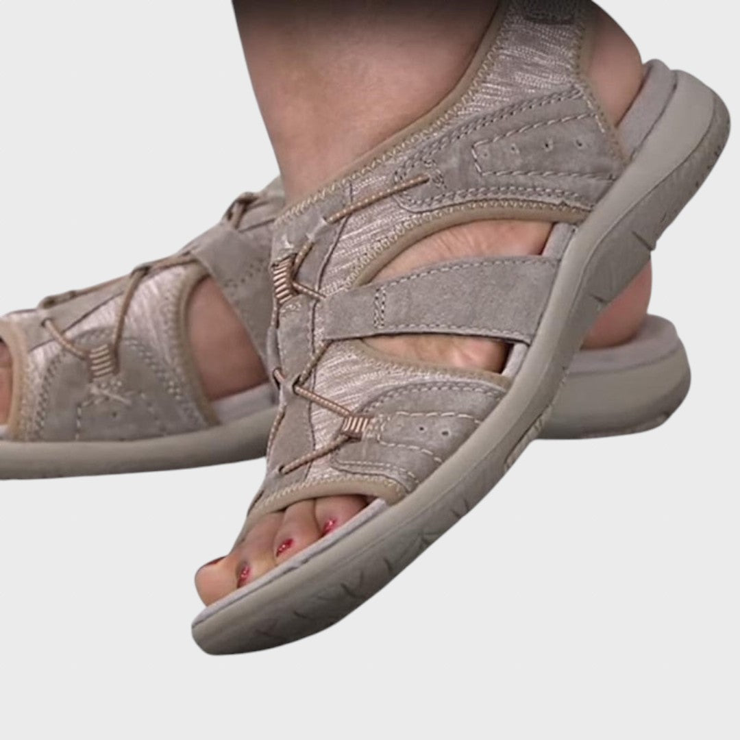 Campbell™ | Sandals with a round open toe