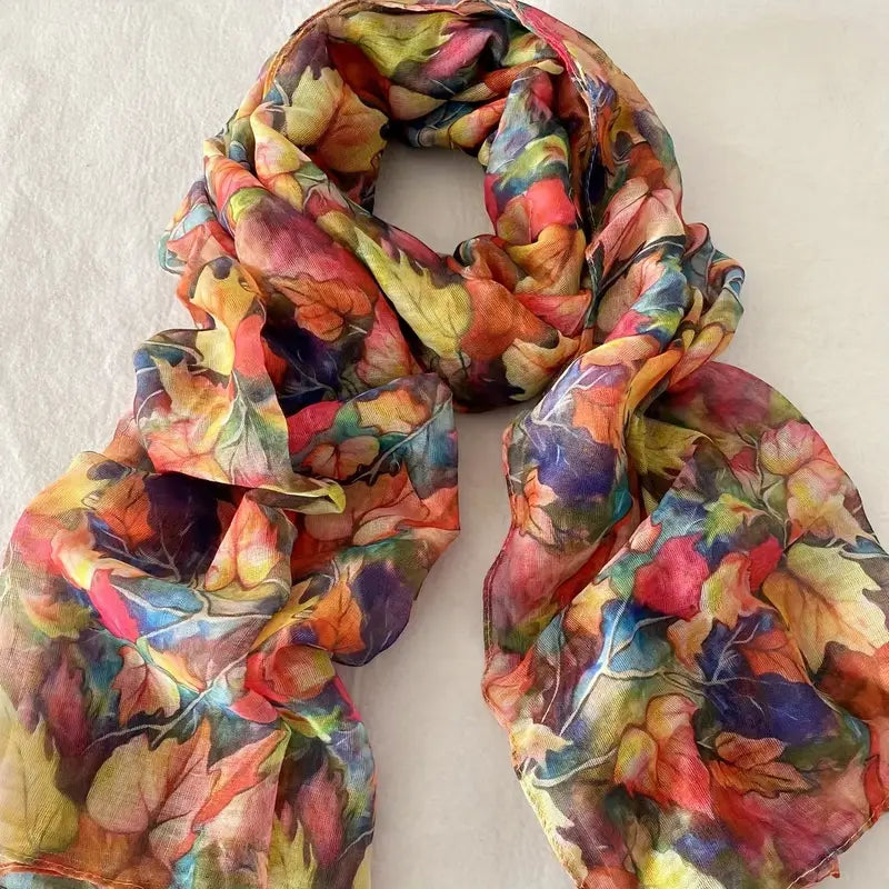 Talbot | Autumn Leaves Scarf