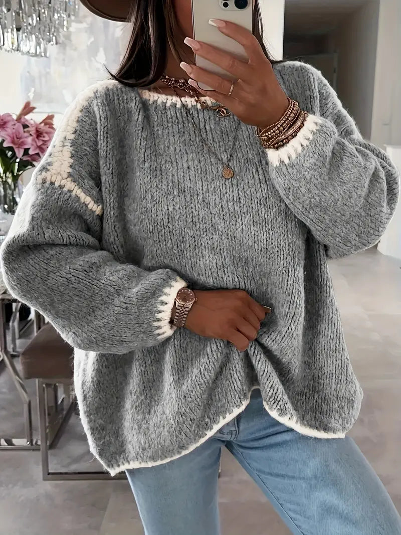 Usalda™ - Long Sleeve Knitted Sweater