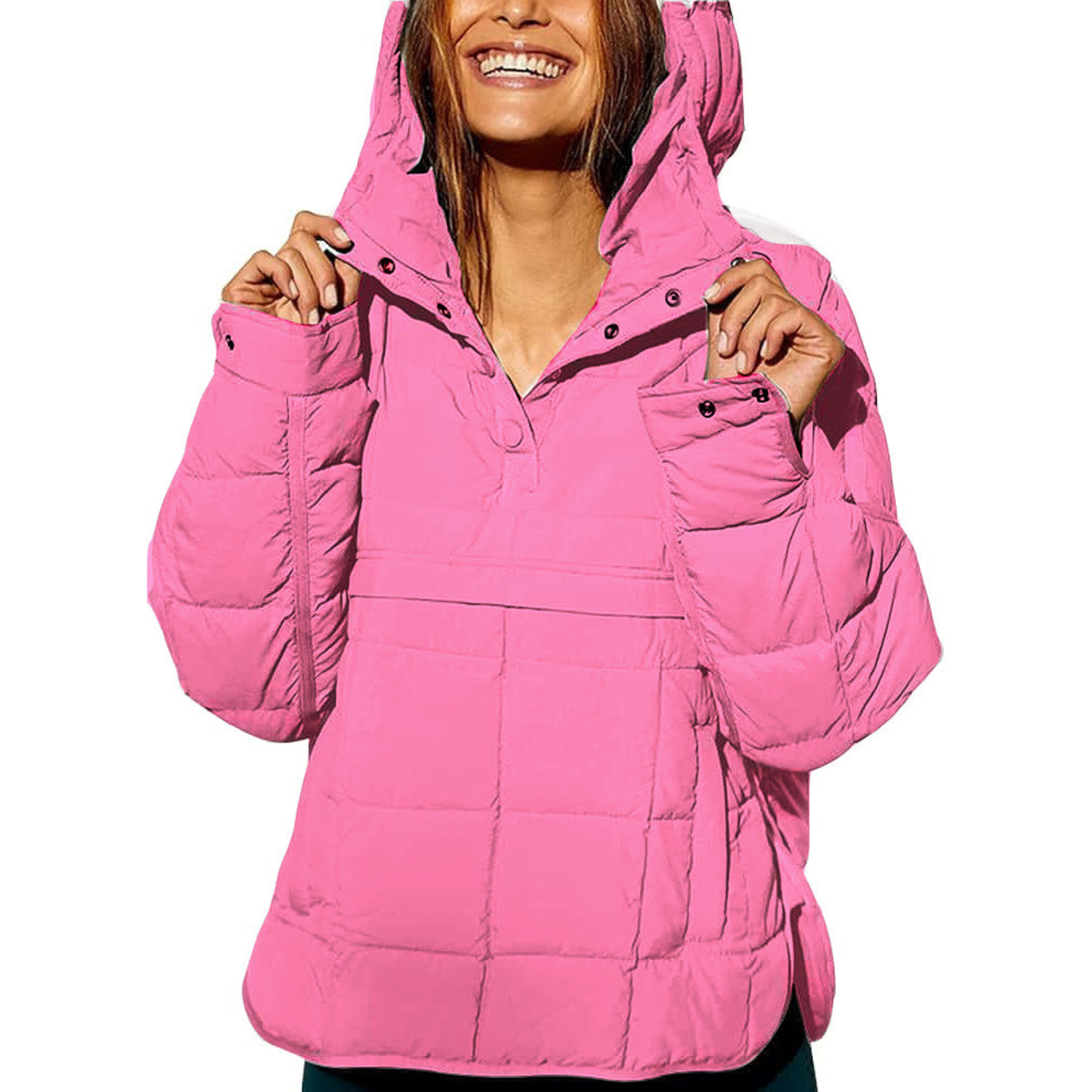FARRELL™ – Oversized Hooded Pullover Hooded Jacket 