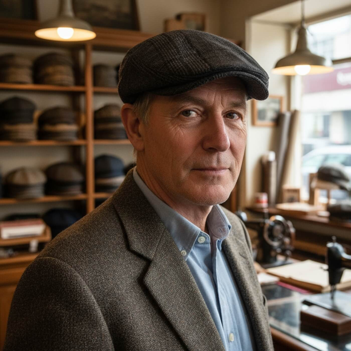 Flat Cap in Plaid | ALTON