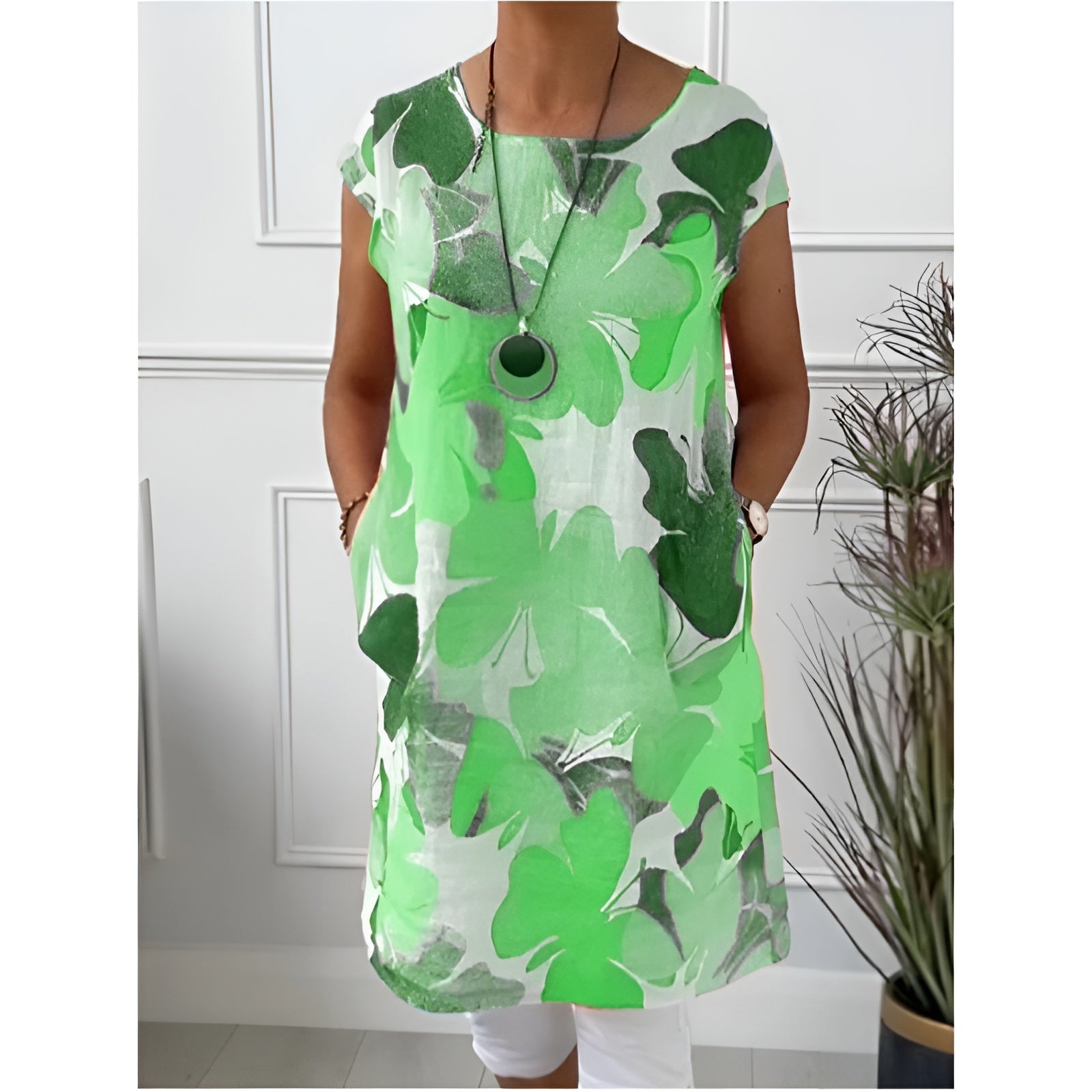 LINDA | BLOOM TUNIC DRESS 