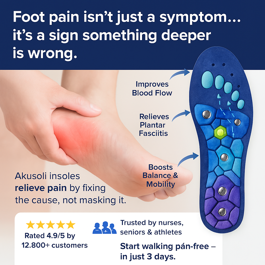 Akusoli™ - Pain Relief Insoles 