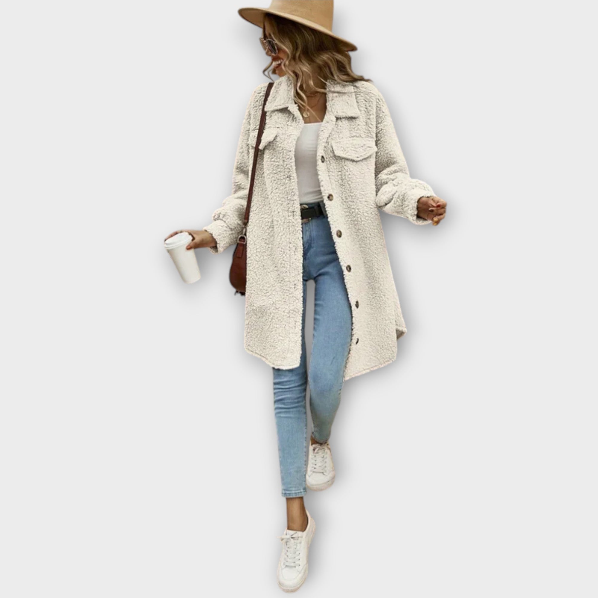 Julia™ | Soft Teddy Jacket 