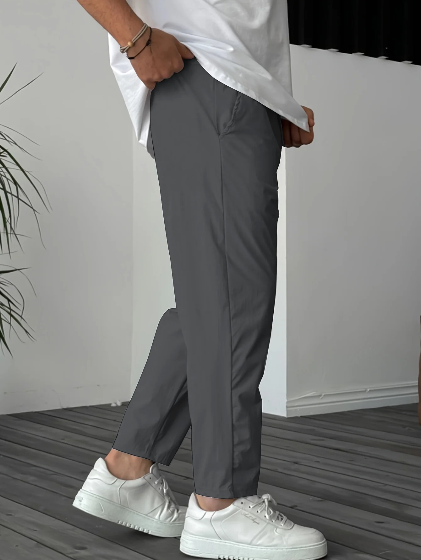 Essenza™ – TAPERED DRAWSTRING TROUSERS 