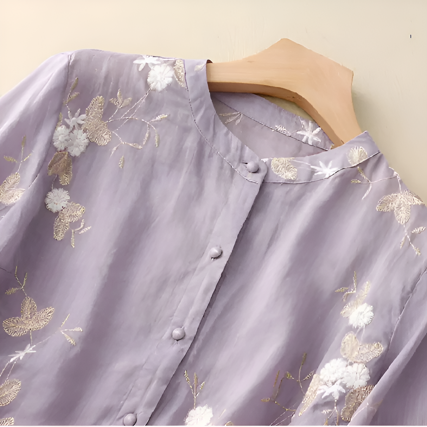 MILLIE | FLORAL EMBROIDERED BLOUSE 