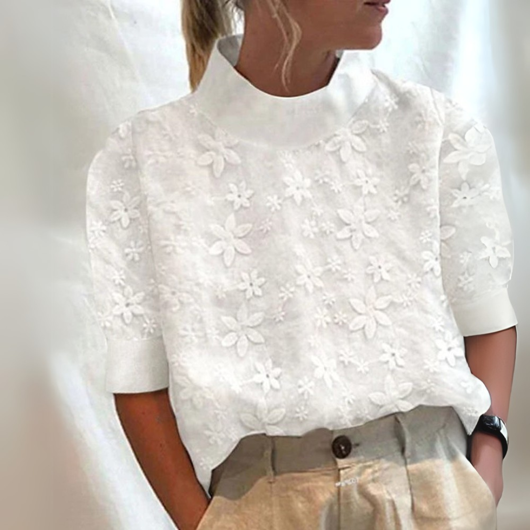 DOUTZEN™ – LIGHTWEIGHT EMBROIDERED SPRING BLOUSE