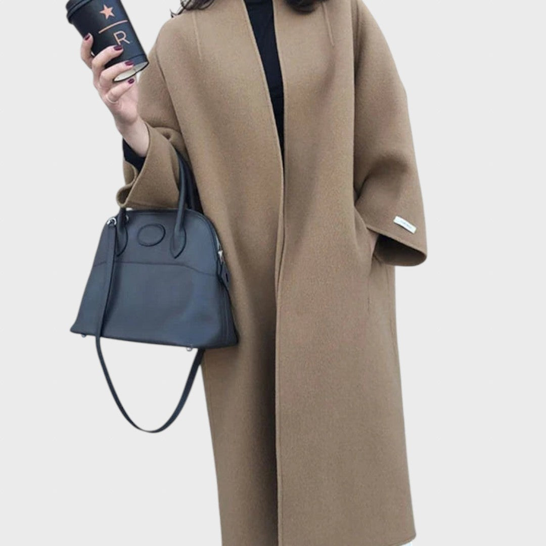 Campbell™ | Elegant Long Wool Coat